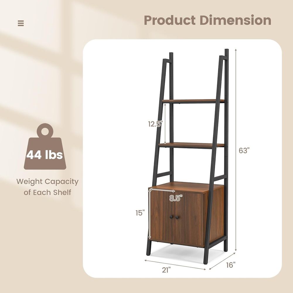 kula 4-Tier Ladder Shel with C - Storage & Organization recension och pris