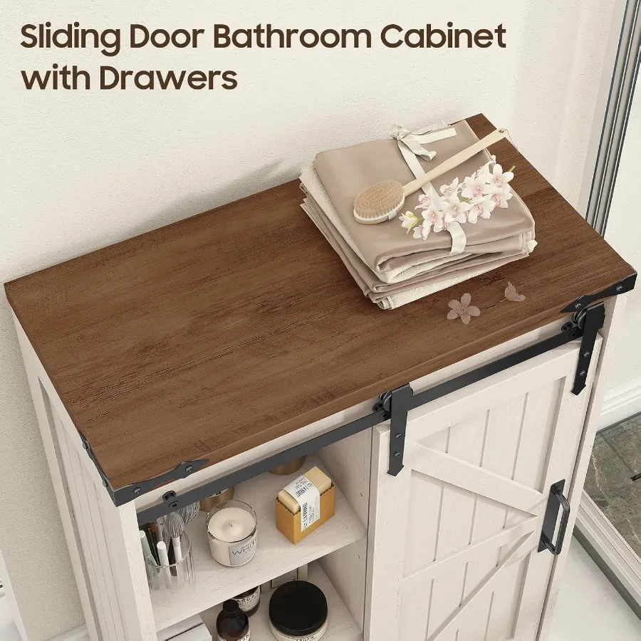 Farmhouse bathroom storage cab - Kitchen recension och pris