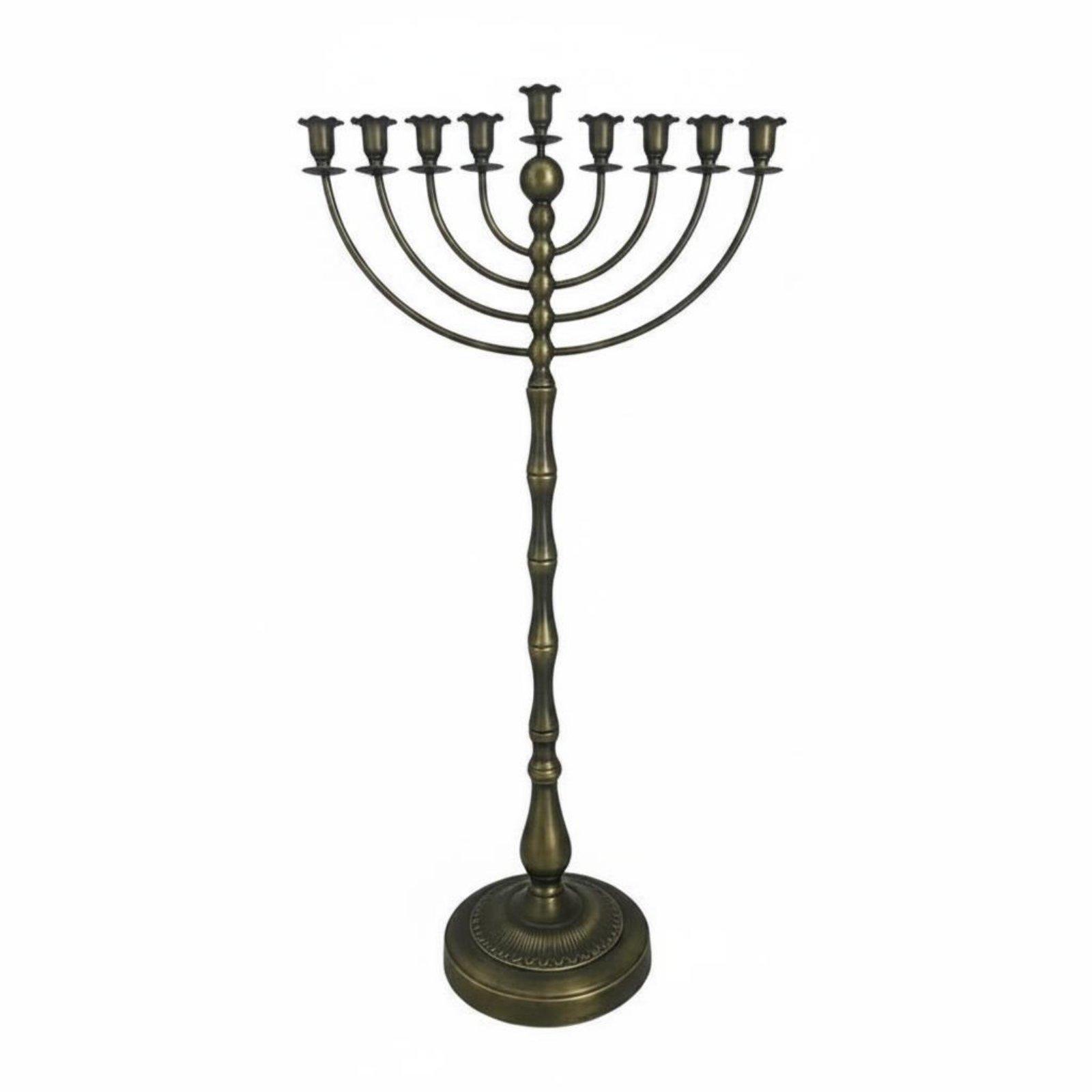 Antique Bronze Menorah Stand M - Home Decor recension och pris