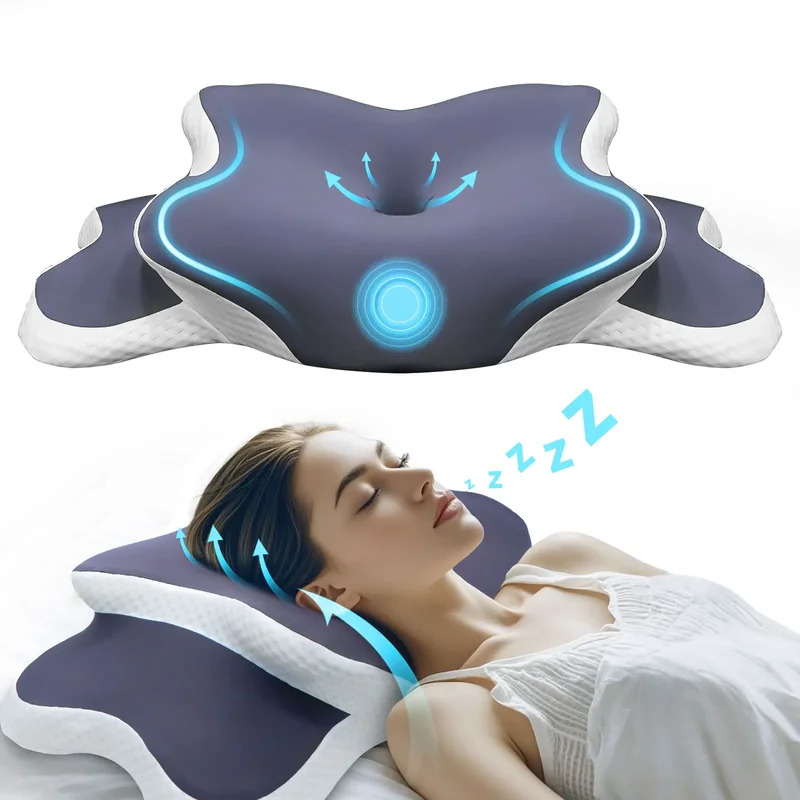 Memory Foam Pillow Cervical Pi - Memory Foam Orthopedic Pillow Neck Pain recension och pris
